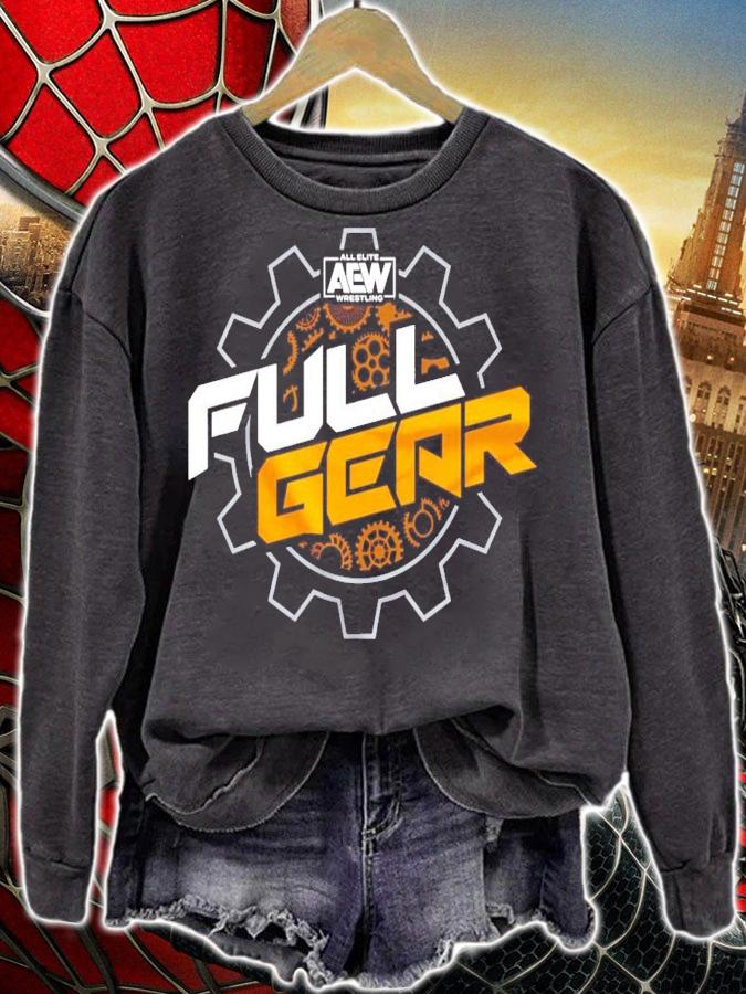 AEW Full Gear Logo shirt sweatshirt