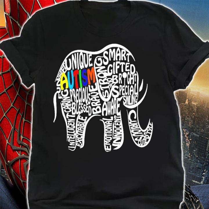 Autism awareness little Elephant shirt