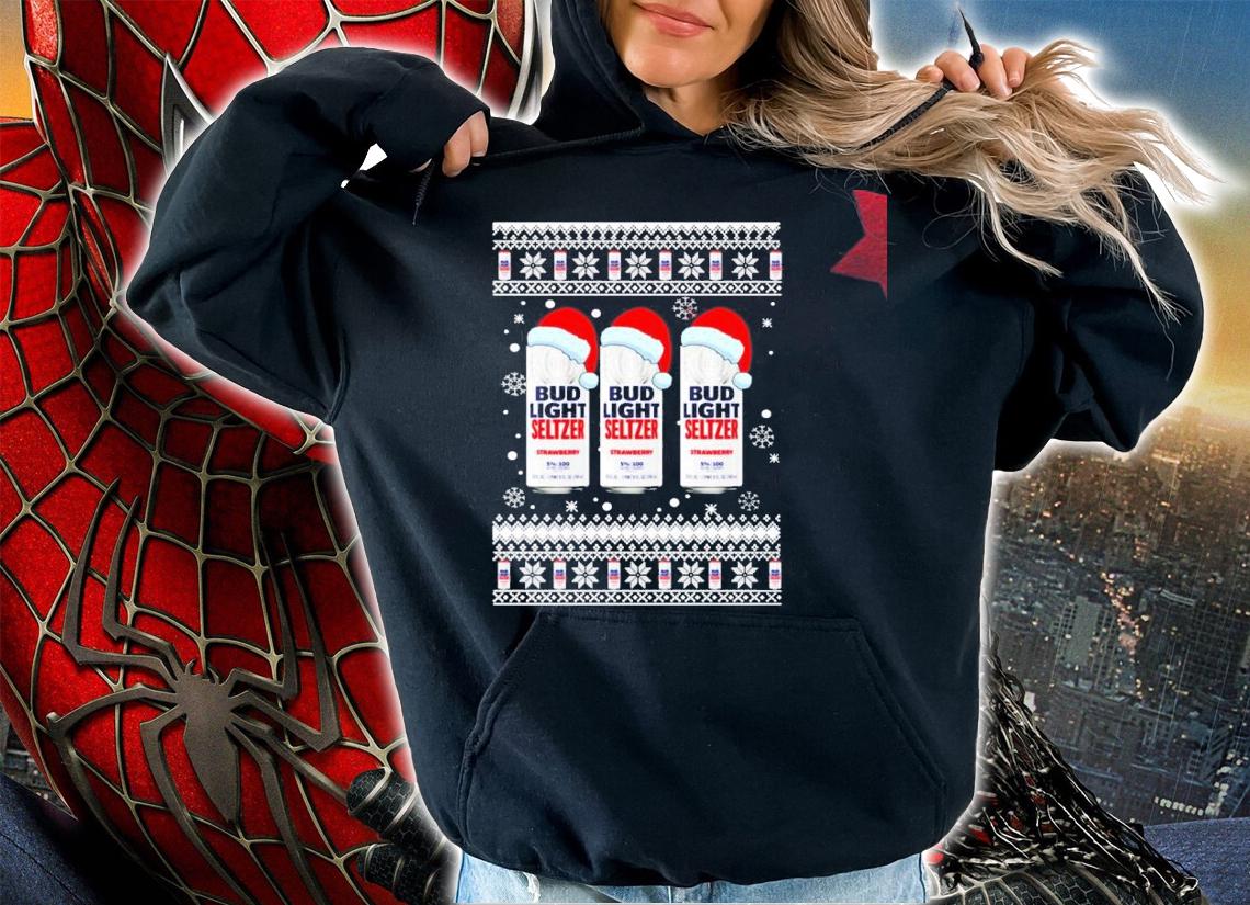 Bud Light Seltzer ugly Christmas shirt, sweater