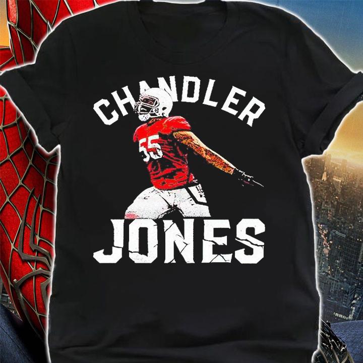 Chandler Jones 55 sach the recoros T-shirt shirt