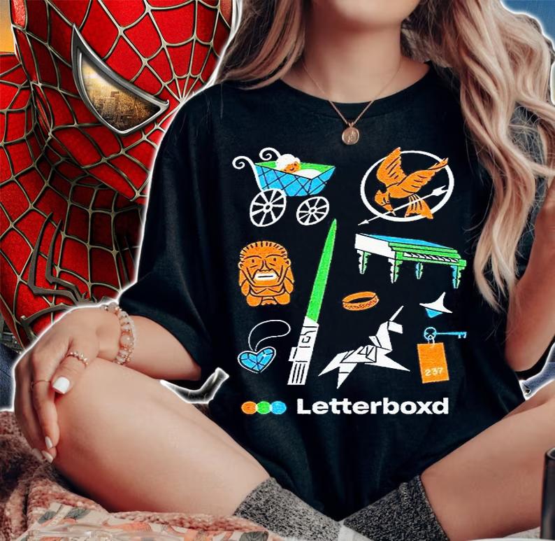 Icon Props Letterboxd T-shirt woman shirt