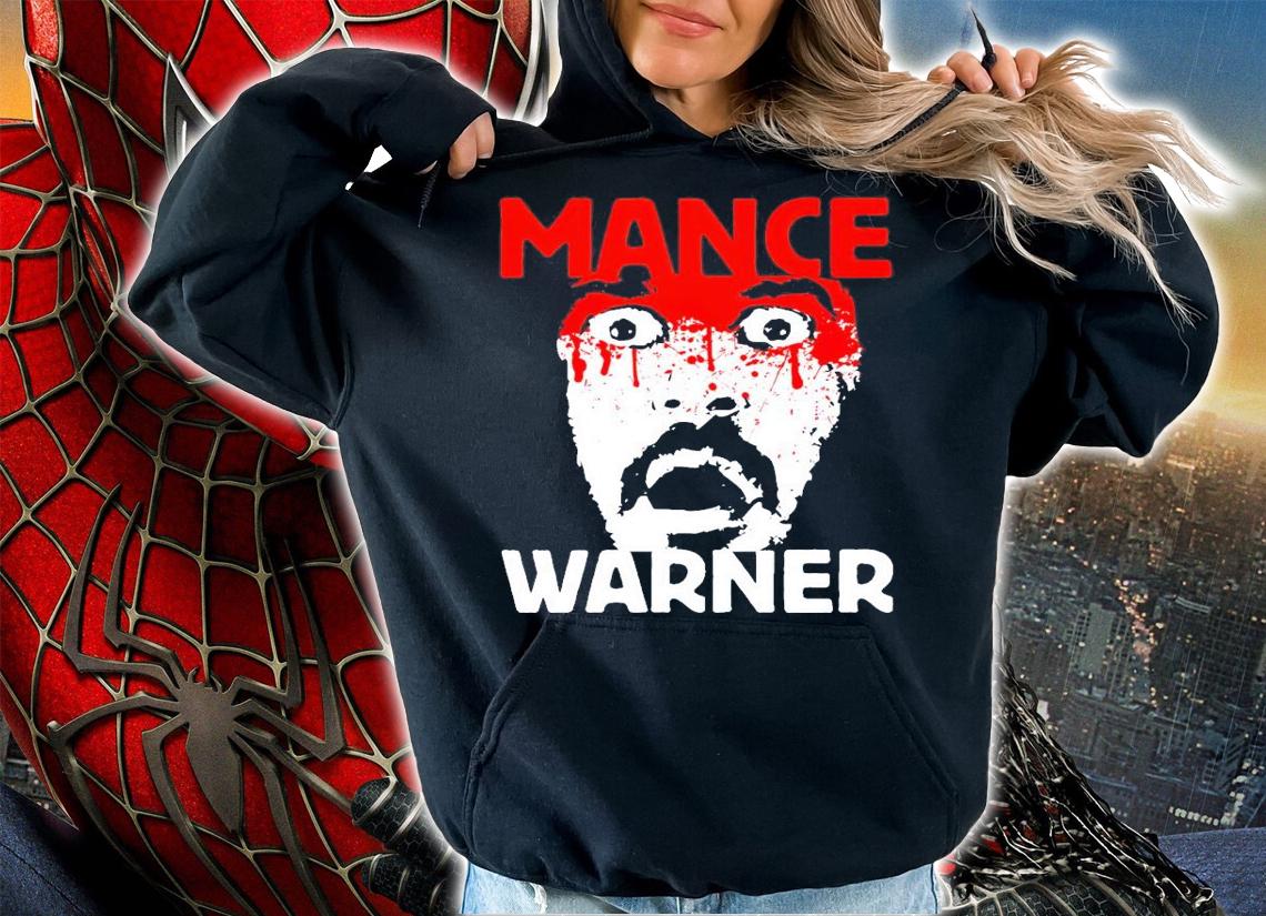 Mance Warner Bloody Face shirt hoodie