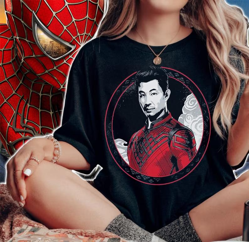 Marvel Studios Shang-Chi And The Legend Of The Ten Rings Circle Scale Shang-Chi T-shirt