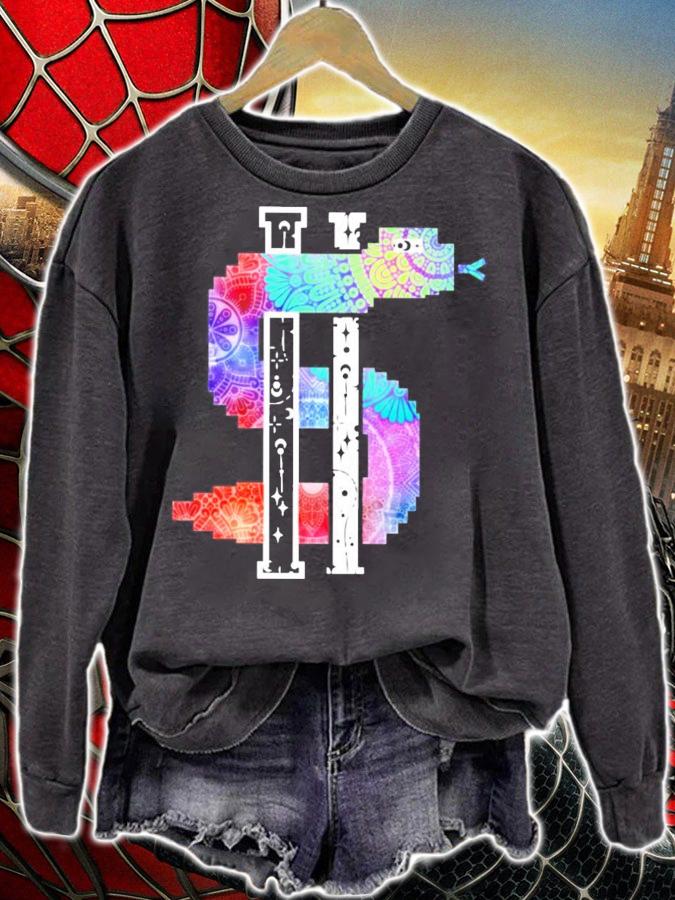 Snake dollar shirt sweatshirt