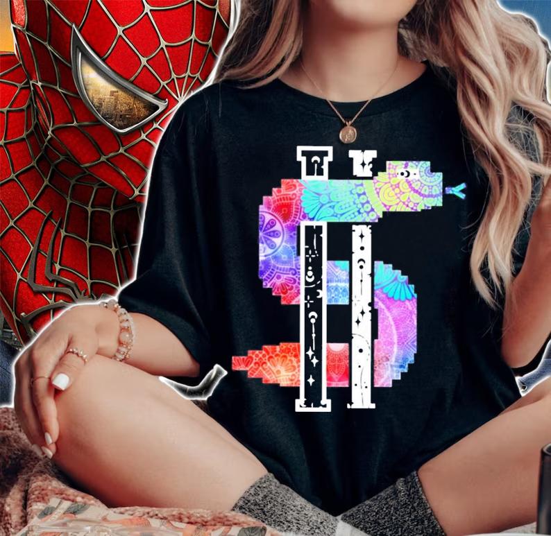 Snake dollar shirt woman shirt