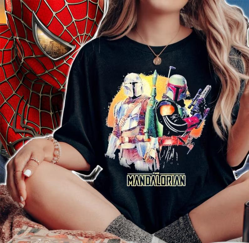 Star Wars The Mandalorian shirt woman shirt