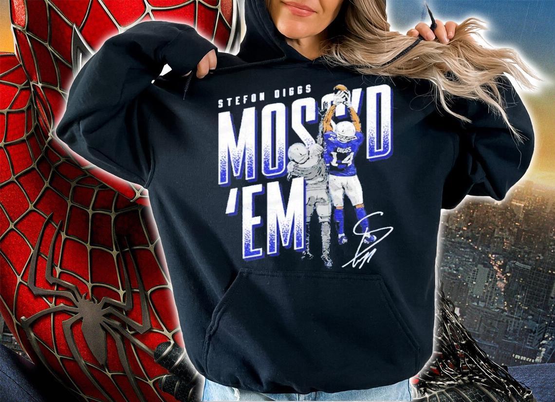 Stefon Diggs Moss'd Em Buffalo Football Shirt