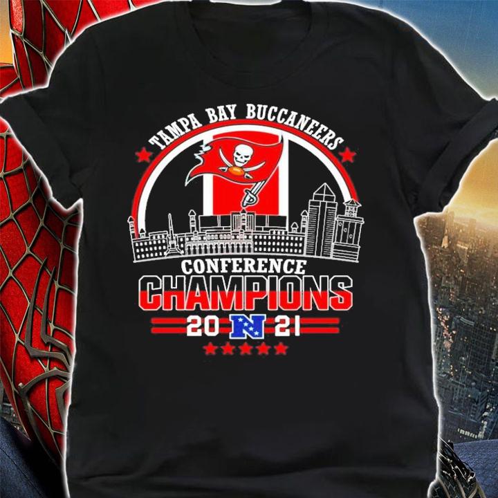 Tampa Bay Buccaneers conference Champions 2021 t-shirt