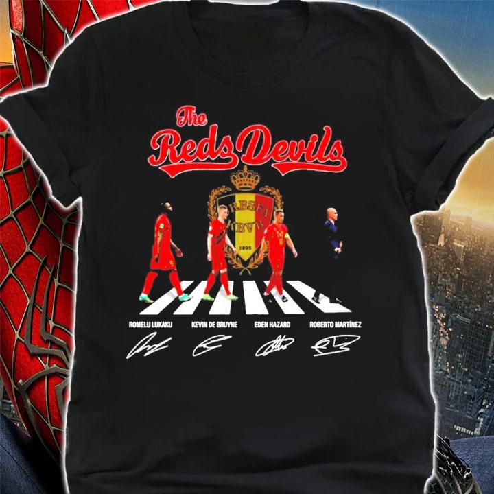 The Reds Devils Urbsfa Kbvb Abbey Road signatures shirt shirt