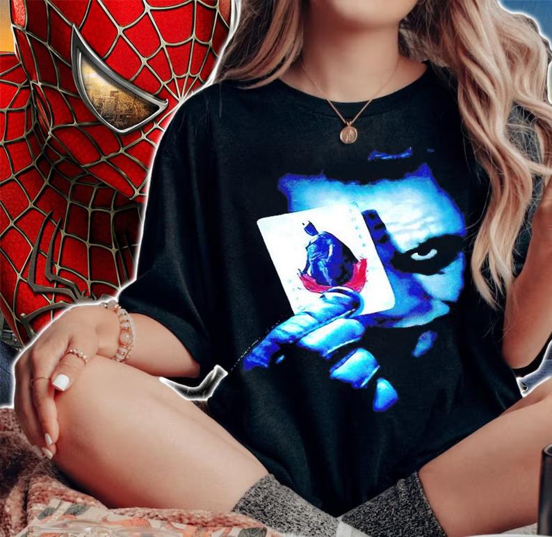 Batman Dark Knight Joker Kids Halloween T-shirt woman shirt