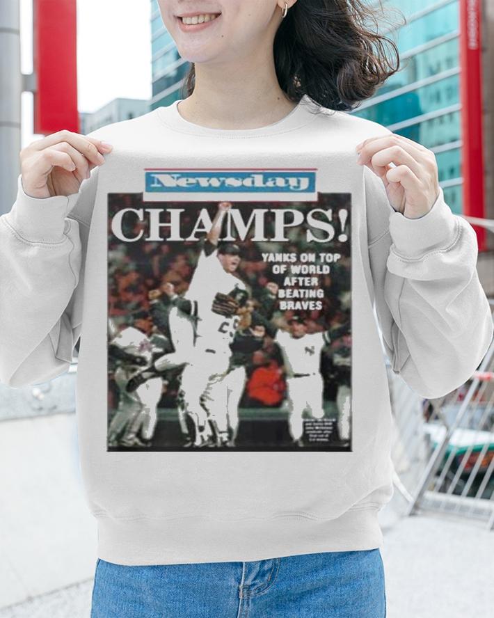 1996 Yankees Newsday Championship shirt sweatshirt