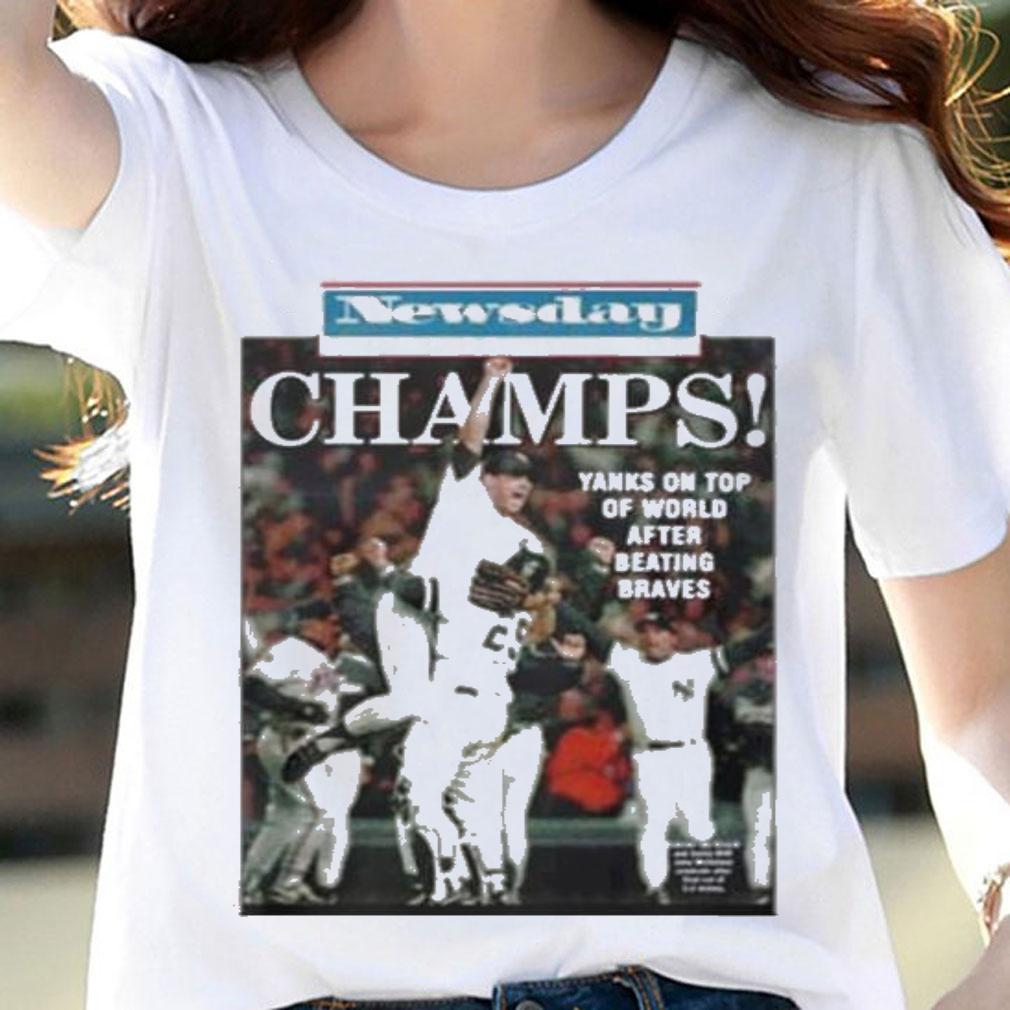 1996 Yankees Newsday Championship shirt woman shirt