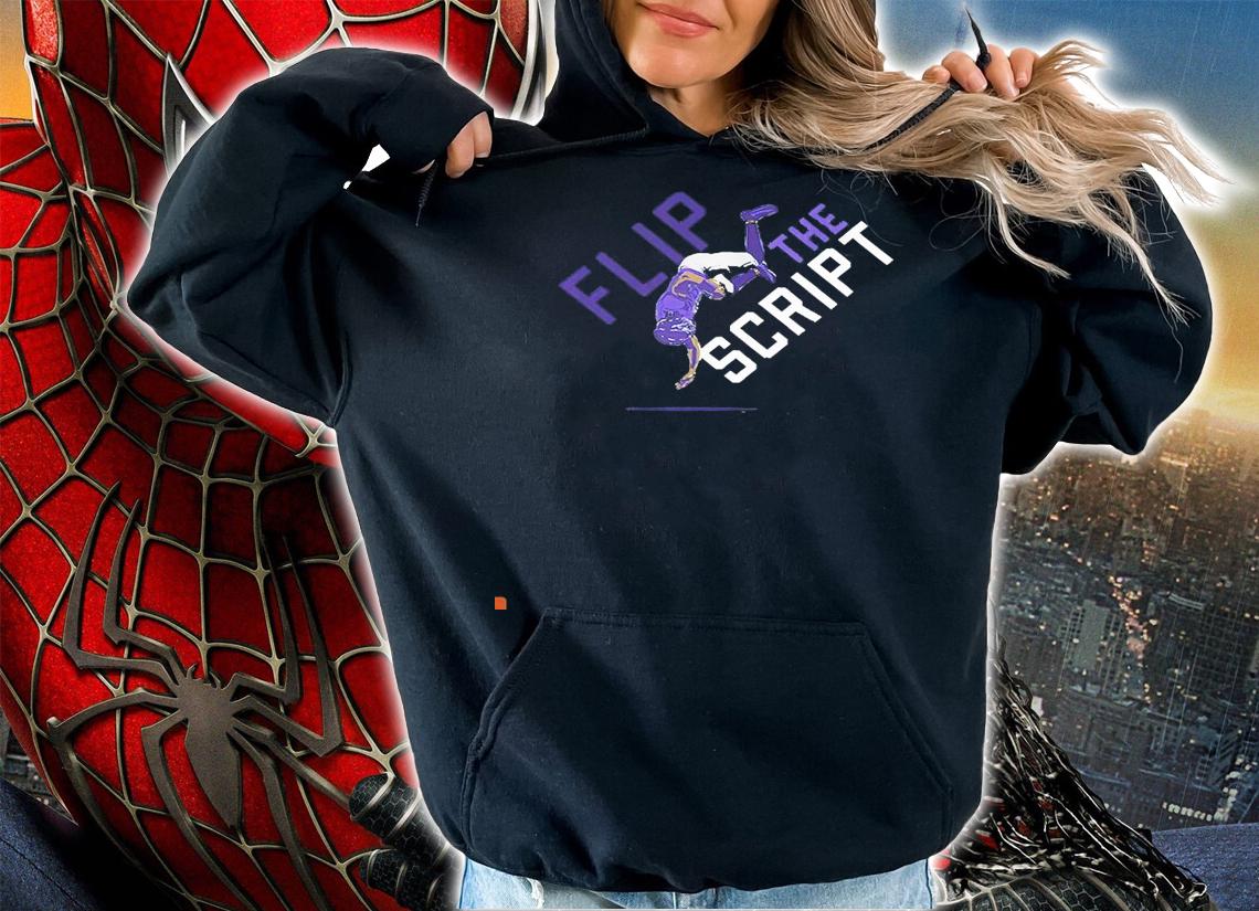 Lamar Jackson Flip the Script shirt hoodie