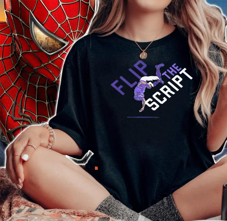 Lamar Jackson Flip the Script shirt woman shirt