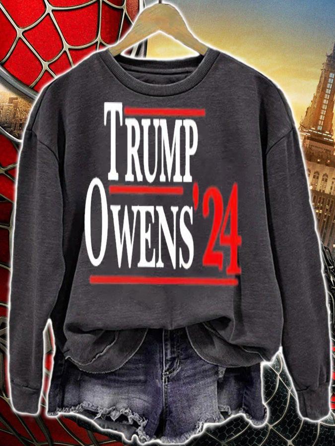 Trump Owens 2024 shirt sweatshirt