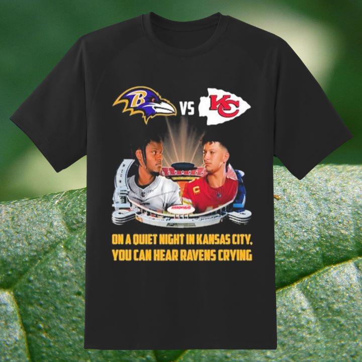 Patrick Mahomes and Lamar Jackson Chiefs vs Ravens Shirt