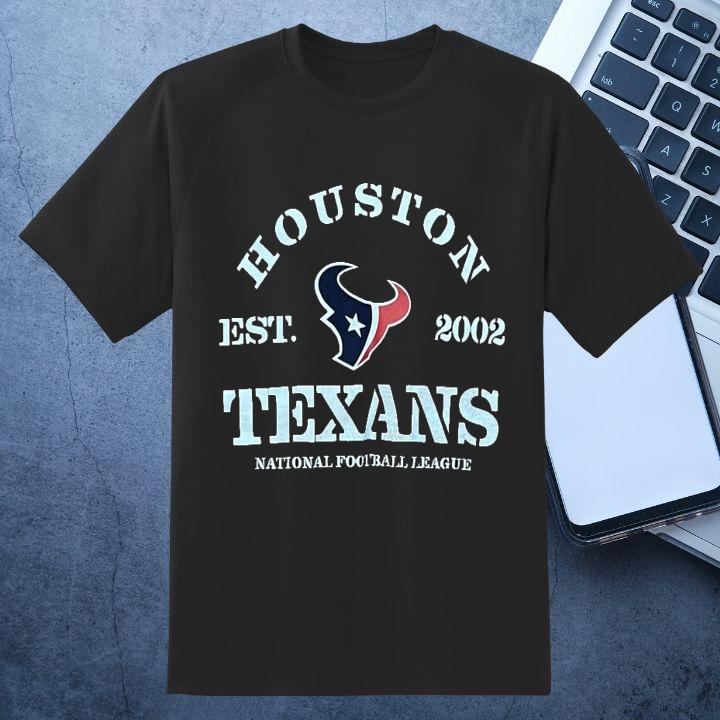 Houston Texans Est. 2002 Nation Football League T-Shirt - Limited Edition