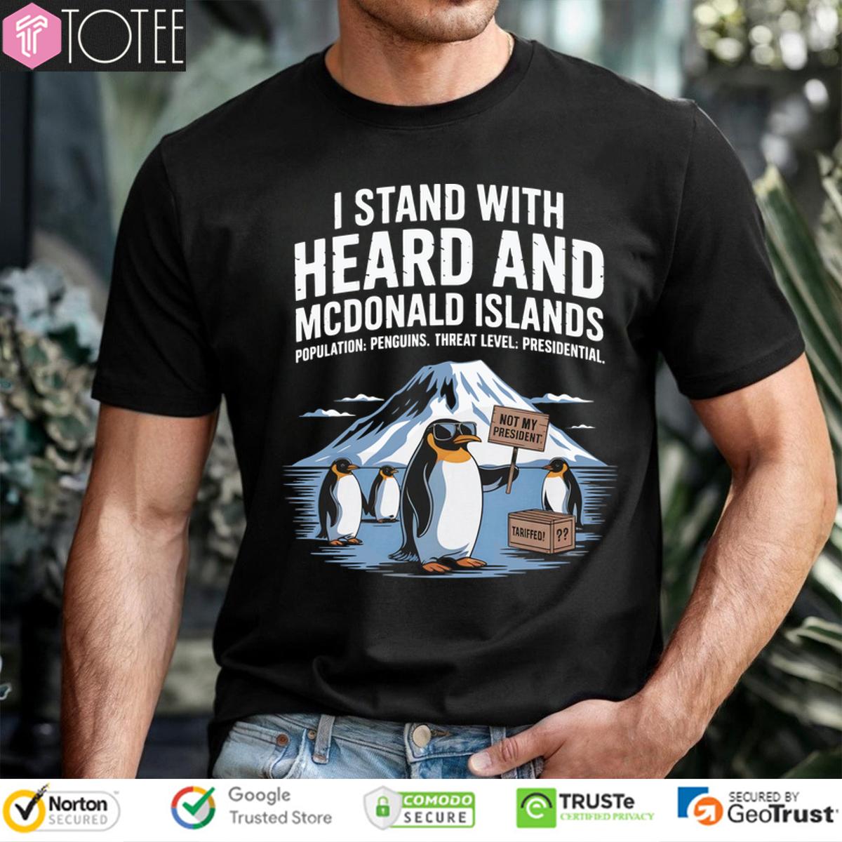 Penguins Unite! Show Your Support: I Stand With Heard & McDonald Islands