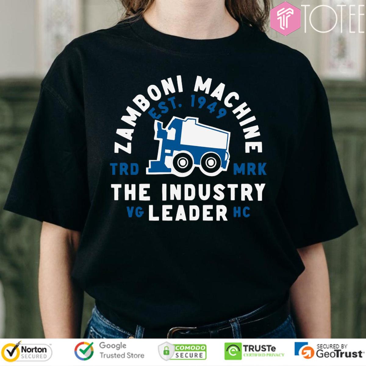 Zamboni Machine The Industry Leader T-Shirt