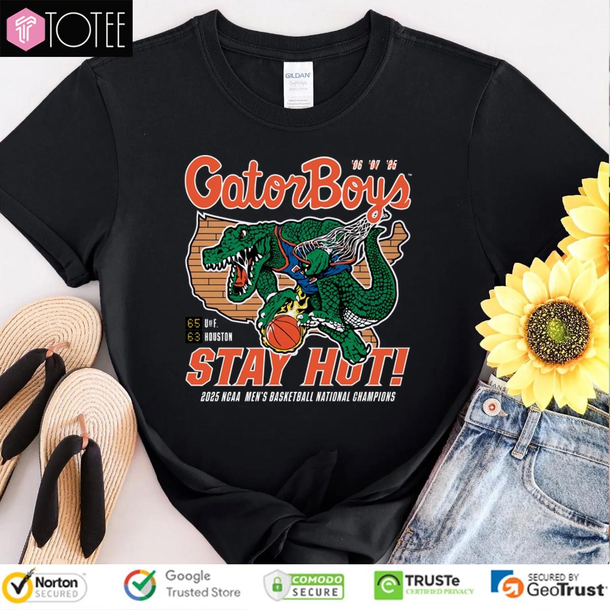 Florida Gators Gator Boys Stay Hot Champions T-shirt